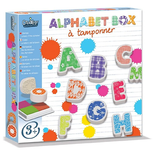 Crealign Alphabet box - Coffret