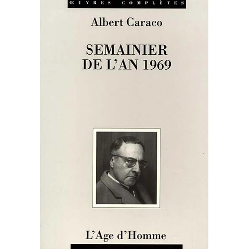 Semainier de l'an 1969 : du 10 mars au 27 juillet · Occasion