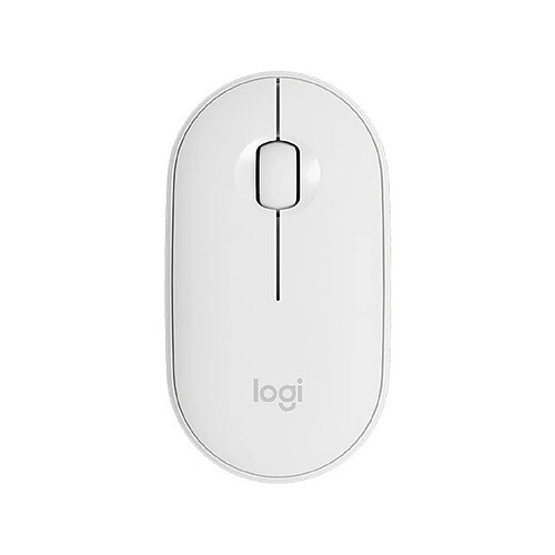 Universal Souris Bluetooth sans fil Bureau d'affaires Slim garçon/fille mignonne souris portable | souris (blanc)