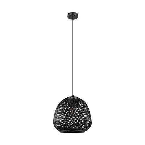 EGLO Plafonnier Dome Suspension Noir