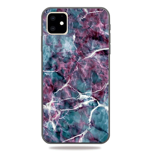 Wewoo Coque Souple mobile TPU gaufrée pour impression de modèle iPhone 11 Pro Marbre