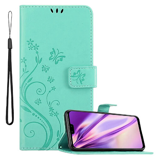 Cadorabo Coque Huawei Y9 2019 Etui en Turquoise