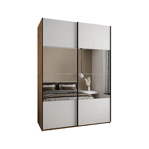 Abiks Meble Armoire à portes battantes Lux 4 245,5/170/64 2 portes