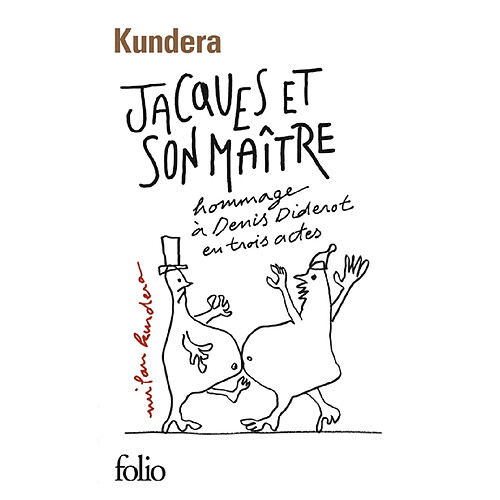 Jacques et son maître : hommage à Denis Diderot en trois actes · Occasion