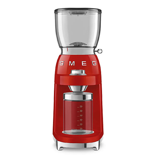 Moulin à café 350g 150w rouge - cgf01rdeu - SMEG