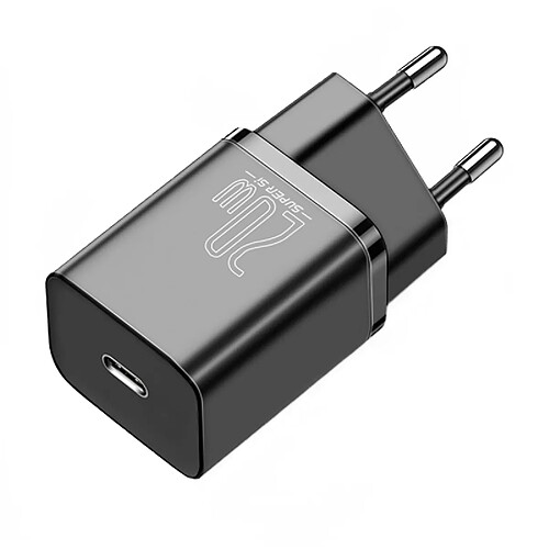 Universal Noir PD 20W USB Type C Chargeur Charge rapide Charge rapide USBC Chargeur de téléphone mural 1211 Pro X Xiaomi Samsung