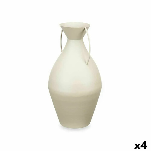 Gift Decor Vase Marron Clair Acier 22 x 43 x 22 cm (4 Unités)