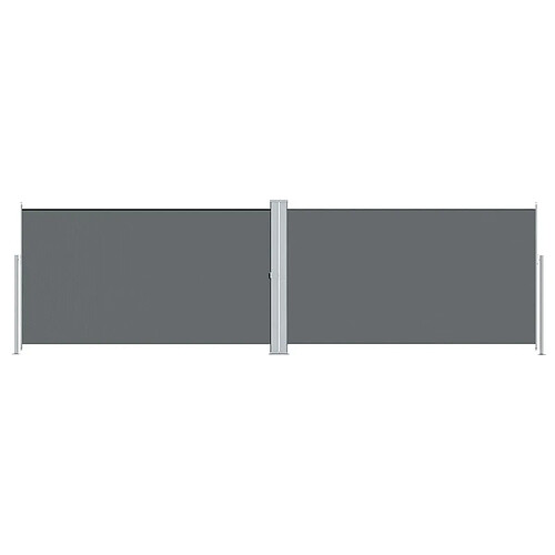 Maison Chic Auvent latéral rétractable de balcon | Store extérieur | Auvent solaire Anthracite 180x600 cm -GKD99391