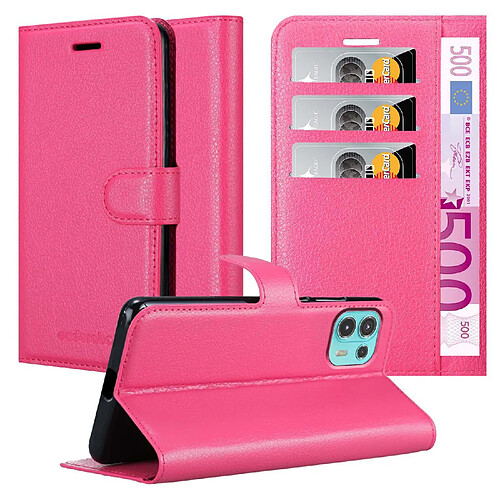 Cadorabo Coque Motorola EDGE 20 LITE / FUSION Etui en Rose