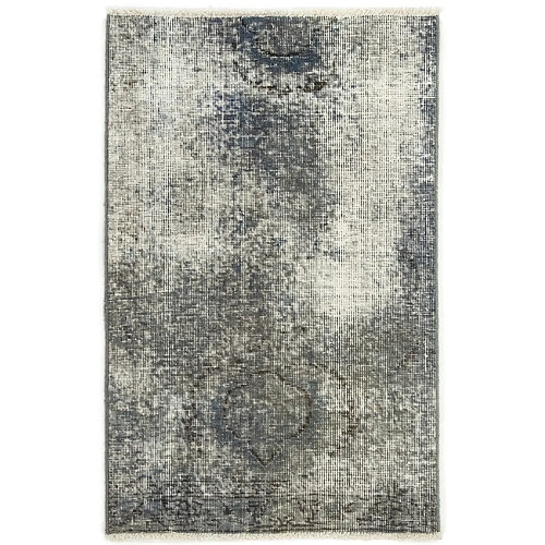 Vidal Tapis de laine 92x57 gris Vintage Royal