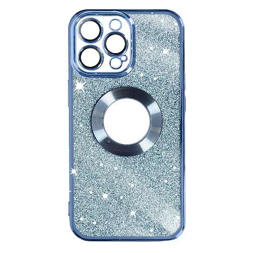 Avizar Coque iPhone 14 Pro Paillette Bleu