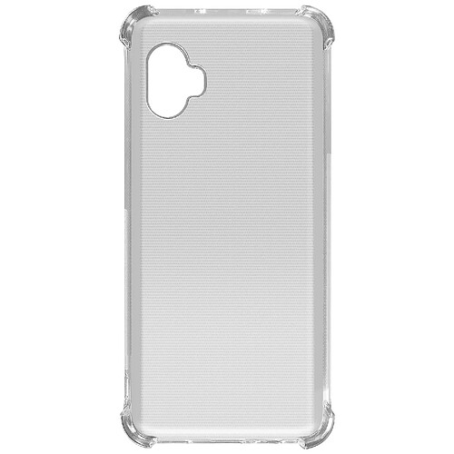 Avizar Coque Samsung Galaxy Xcover 6 Pro Silicone Gel Coins Renforcés Transparent