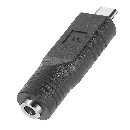 Avizar Adaptateur de Charge DC 4.0 x 1.7mm vers USB-C, Noir