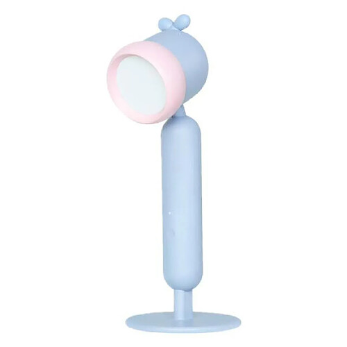 Universal Lampe de bureau pour enfants mini mignon tactile table de bureau lumineuse LED table de chevet travail apprentissage lecture lampe dimmer bébé lampe charge USB (Blue8094A)