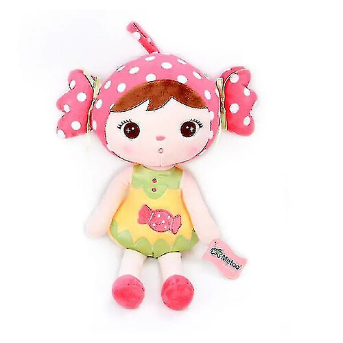 Universal Baby Girl Cadeaux Soft First Baby Doll Polde Dolls avec cadeau de cadeau Blue Orange