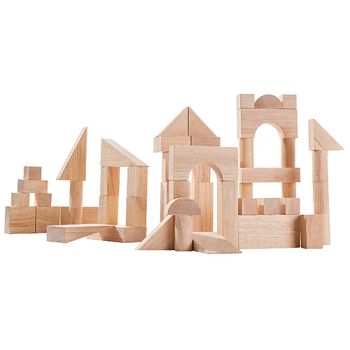 PLAN TOYS Blocs de construction 50 pièces