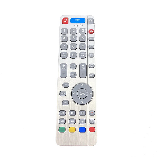 GUPBOO Pour Sharp Aquos RF Smart TV Remote YouTube et bouton NET+