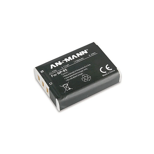 ANSMANN Batterie photo numerique type Fuji NP-95 Li-ion 3.7V 1700mAh