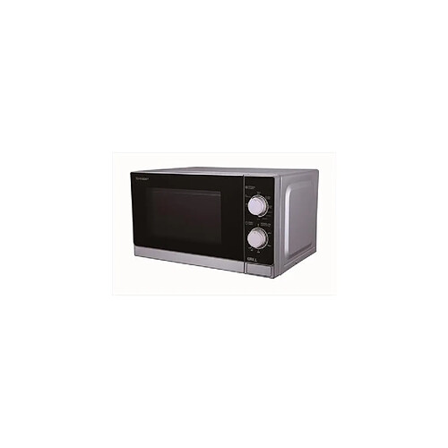 Four à micro-ondes Sharp R600IN avec gril combiné 20 LT 800W Noir Gris