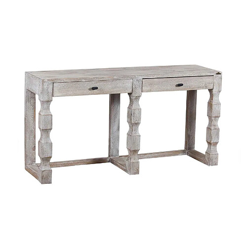 BOIS & CHIFFONS Grande console bois | Offre M&M