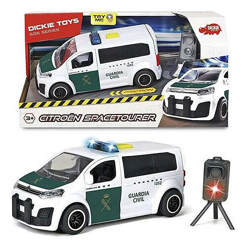 Voiture de police Citroën Spacetourer Simba (15 cm)