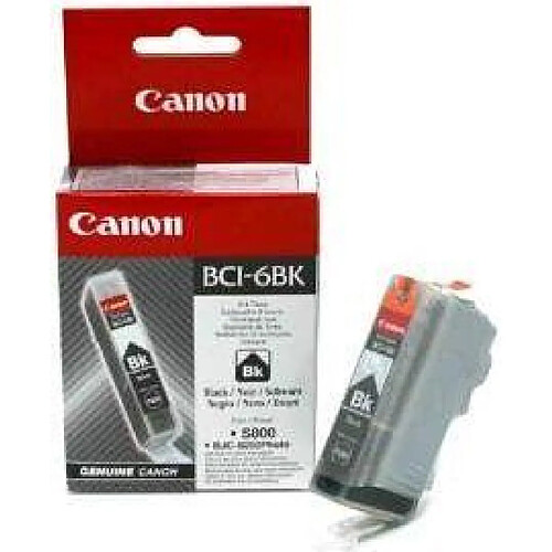 Canon BCI-6BK Cartouche d'encre d'origine Noir