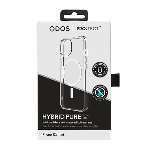 Qdos HYBRID PURE SNAP iP 13 Mini COQUE TRANSPARENTE