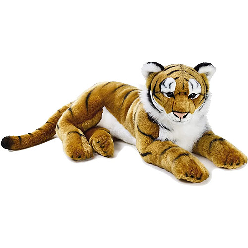 National Geographic peluche tigre de 65 cm brun