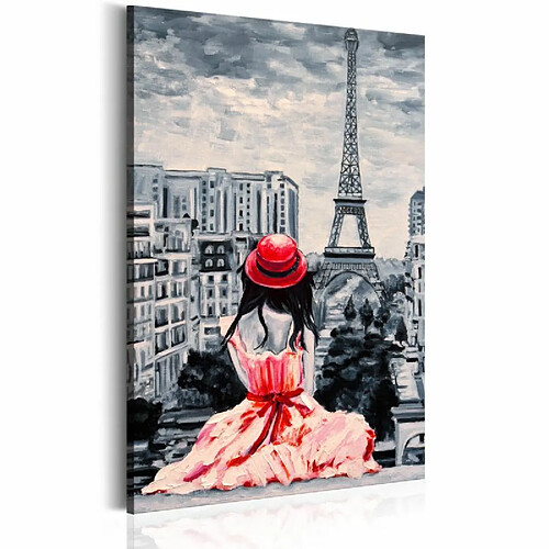 Paris Prix Tableau Imprimé Romantic Paris 40 x 60 cm