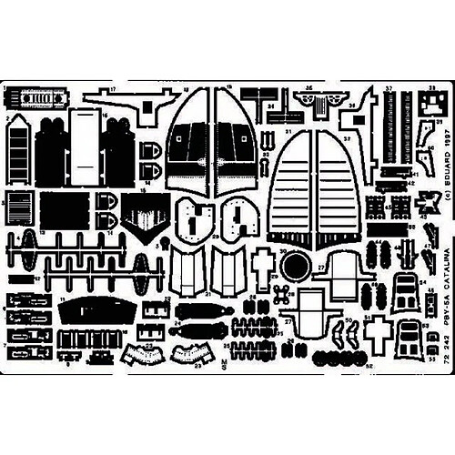 PBY-5A Catalina - 1:72e - Eduard Accessories