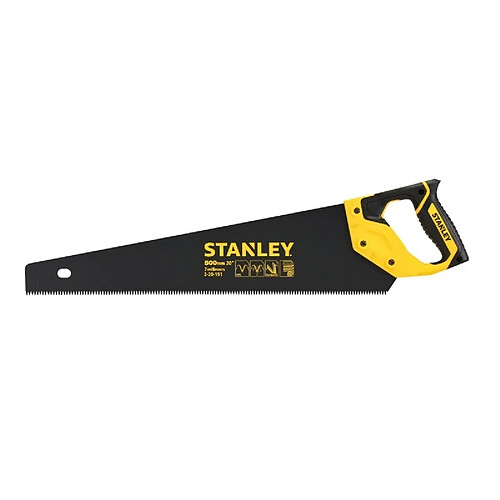 Stanley Scie égoïne denture 3 biseaux Jet-Cut SP2X Blade Armor