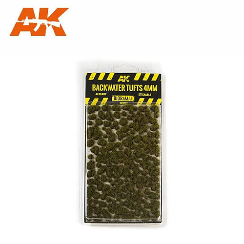 Ak Interactive Backwater Tuft 4mm - Décor Modélisme