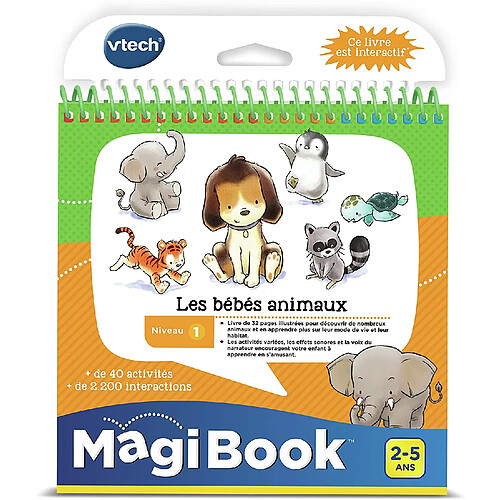 VTech Livre éducatif Les bébés animaux