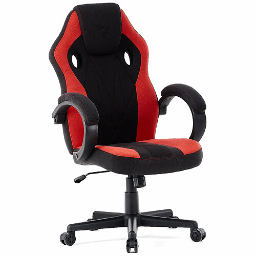 Sense7 SENSE 7 Prism | Siège Gamer Fabric Gaming Chair noir et rouge