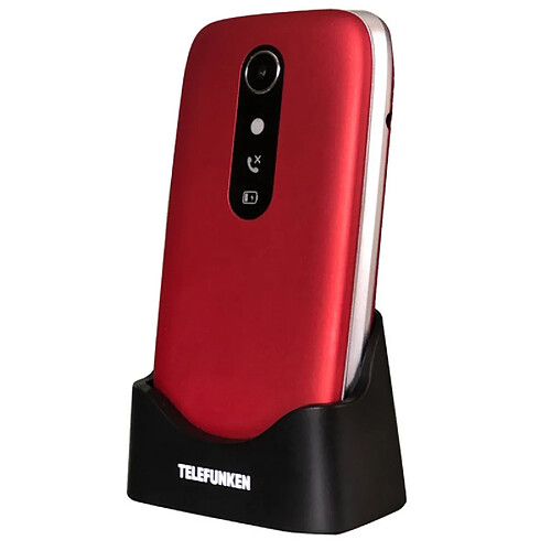 Téléphone Portable Telefunken S540 rouge