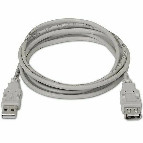 Câble USB Aisens Beige 1 m