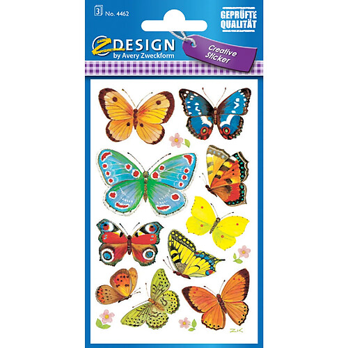 AVERY Zweckform Sticker ZDesign 'papillons' ()