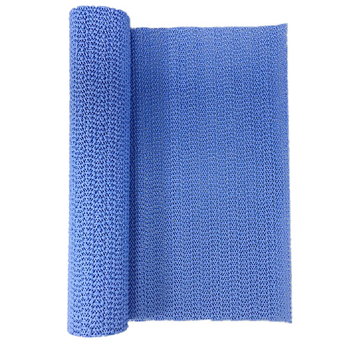 Tapis anti-dérapant Armoire Doublure Desserte Tapis Set 30x150cm Bleu