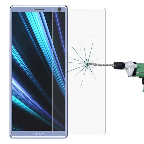 Wewoo Film de verre trempé anti-déflagrant 0.26mm 9H 2.5D pour Sony Xperia XA4