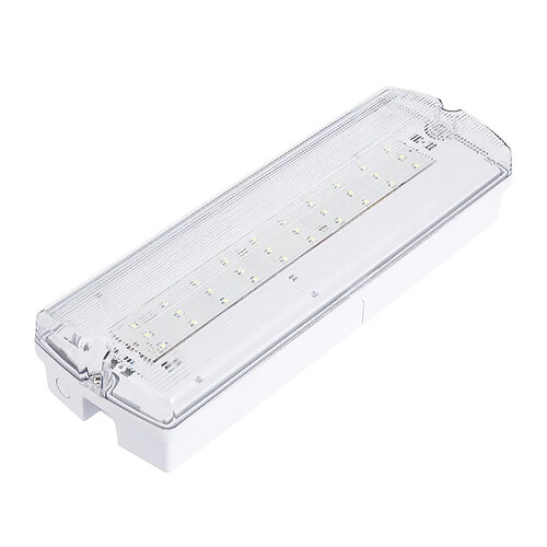 Ledkia Balise de Secours LED En saillie 200lm Permanent/Non permanent IP65 3 W