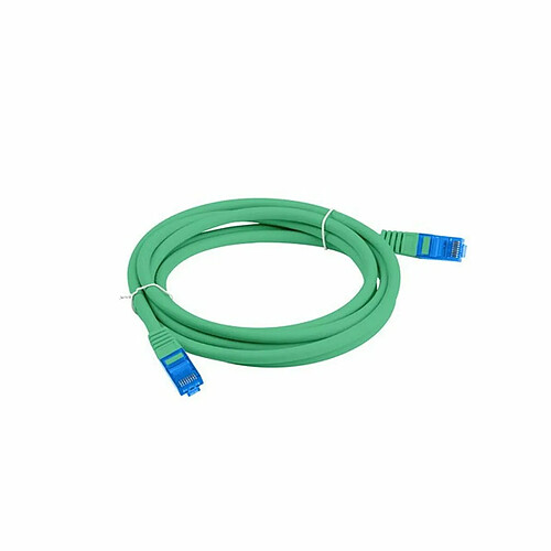 Câble Réseau Rigide UTP 6ème Catégorie Lanberg PCF6A-10CC-0100-G Vert 1 m