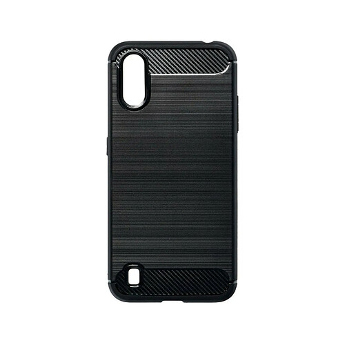 Funda Protección Forcell Carbon Samsung Galaxy A01 Negra