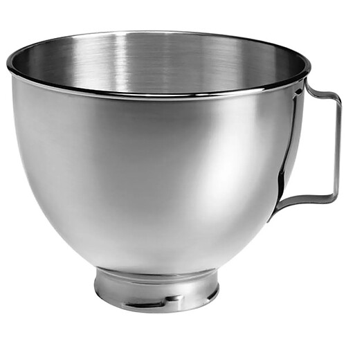 Bol de 4,3l inox poli à poignée pour robot artisan - 5k45sbwh - KITCHENAID