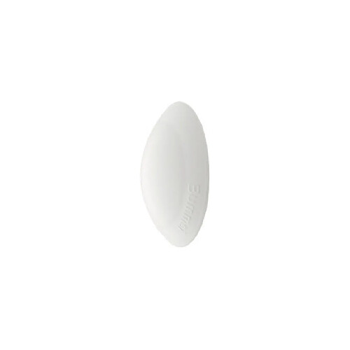 BURG-WÄCHTER Tampon de porte TPF 2050 DUO plastique blanc L.14mm (Par 50)