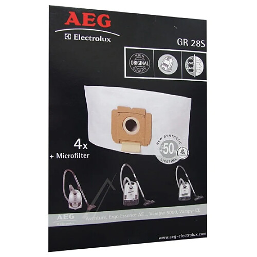 AEG SACHET DE SACS POUR PETIT ELECTROMENAGER A.E.G - 900256542