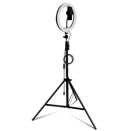 Avizar Ring Light 26cm 3 Eclairages avec Support Téléphone Rotatif Trépied réglable