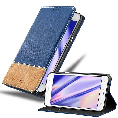 Cadorabo Coque Samsung Galaxy J5 2015 Etui en Bleu