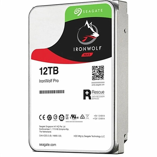 Seagate Technology Disque dur Seagate ST12000VN0008 12 TB 3.5"