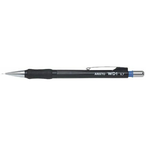 Aristo AR85107 Pack de 10 porte-mine Geo-Pen HB 0,7 mm (Noir)