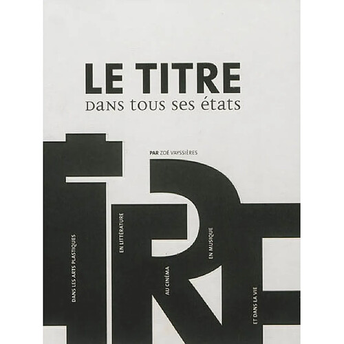 De l'influence du titre... : dans l'art et dans la vie · Occasion